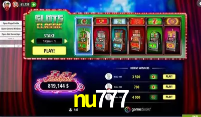 Descubra o Mundo do Cassino Online com nu777